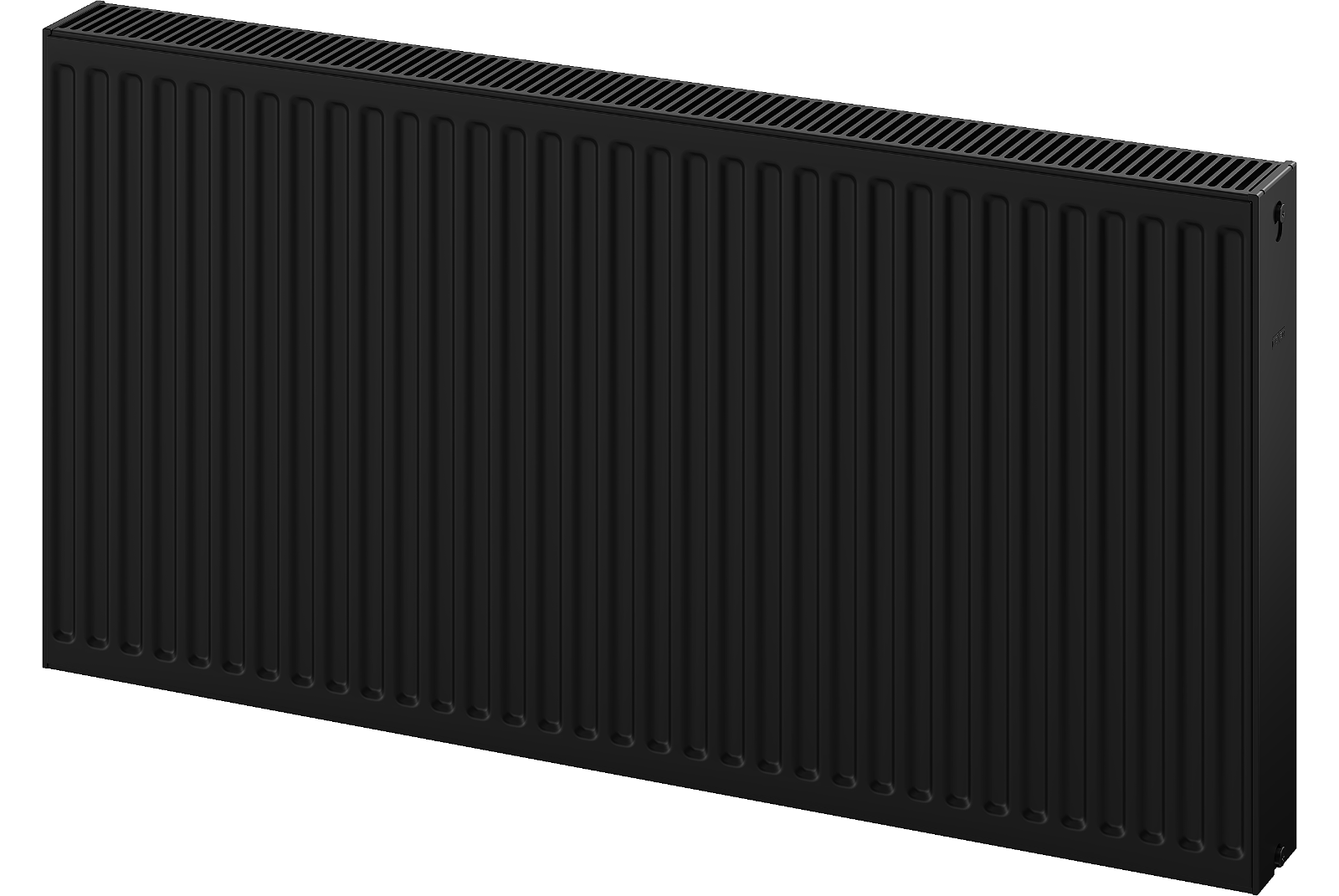 Mexen C22 Lemezes radiátor 600 x 1200 mm, oldalsó csatlakozás, 1983 W, fekete - W422-060-120-70